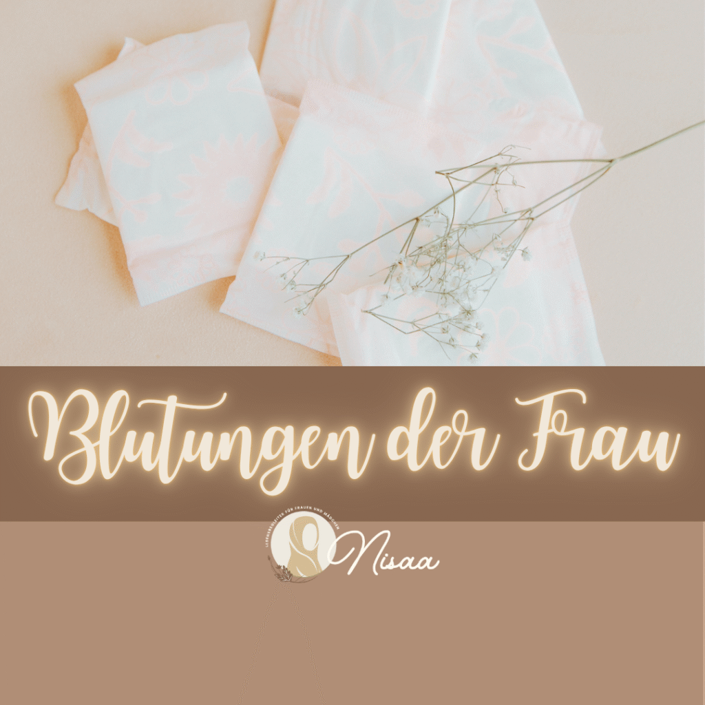 Blutung der Frau